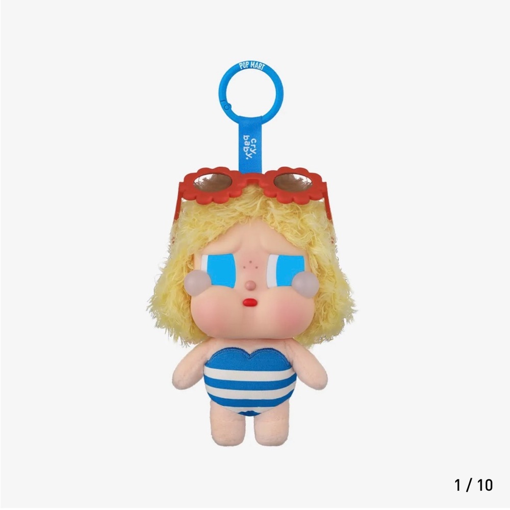 Pop Mart CRYBABY Vacation Mode On- SUNBATHING